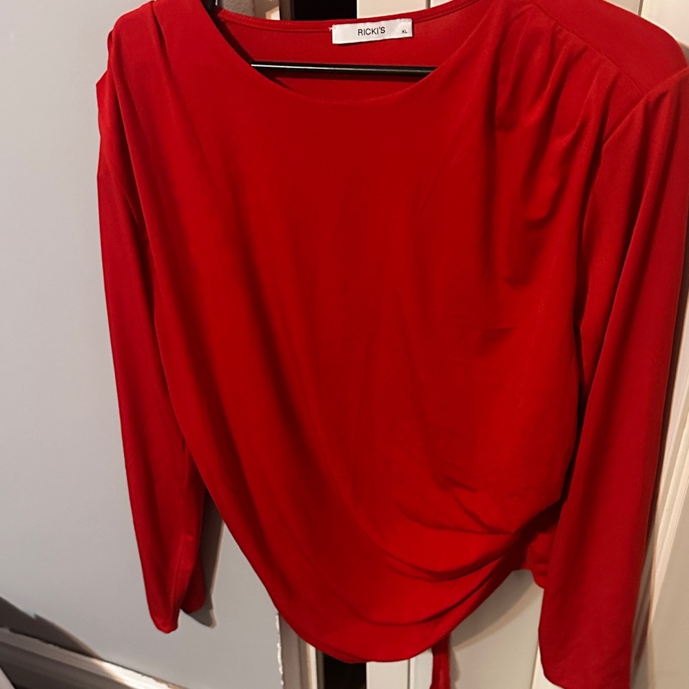 Ricki's Bold Red Long Sleeve Tee
